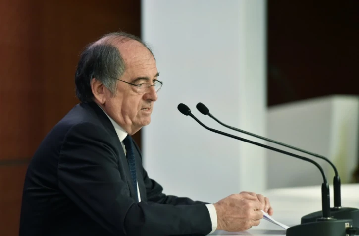 Le président de la FFF Noël Le Graët, le 2 juillet 2016 à Paris 