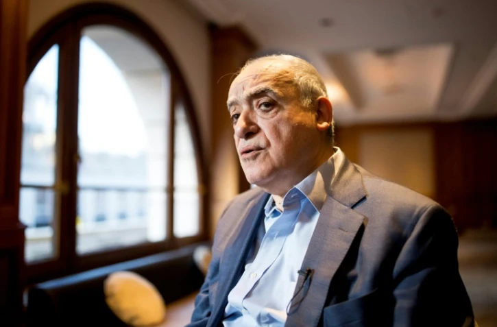 L'émissaire de l'ONU en Libye, Ghassan Salamé; lors d'une interview avec l'AFP le 18 janvier 2020 à Berlin