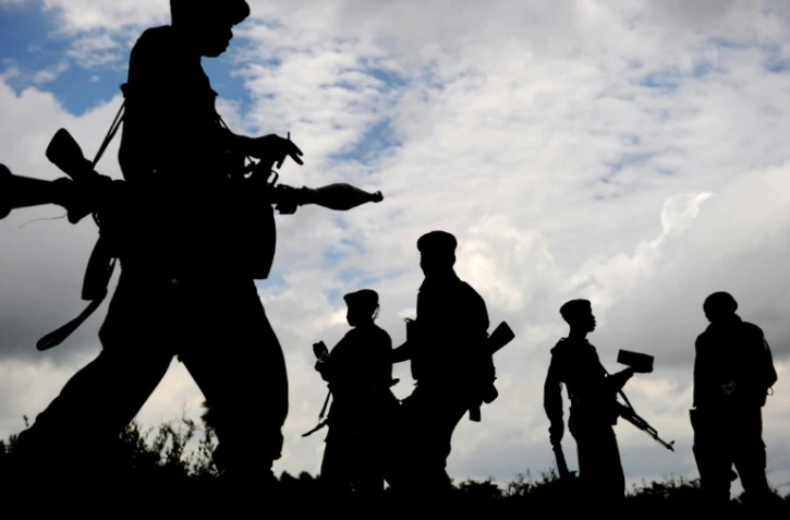 Des membres des Forces armées de la République démocratique du Congo (FARDC), le 9 novembre 2008