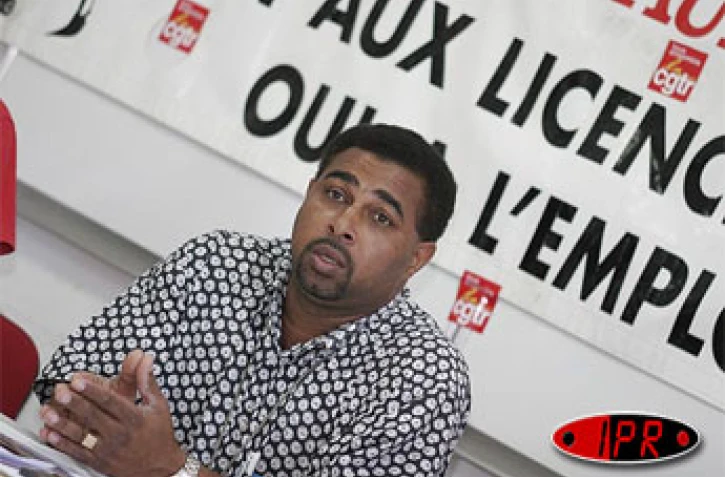 Mardi 15 mars 2005 -
Lors de la conférence de presse de la CGTR bâtiment