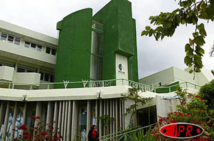 Le siège de la chambre d'agriculture à Saint-Denis