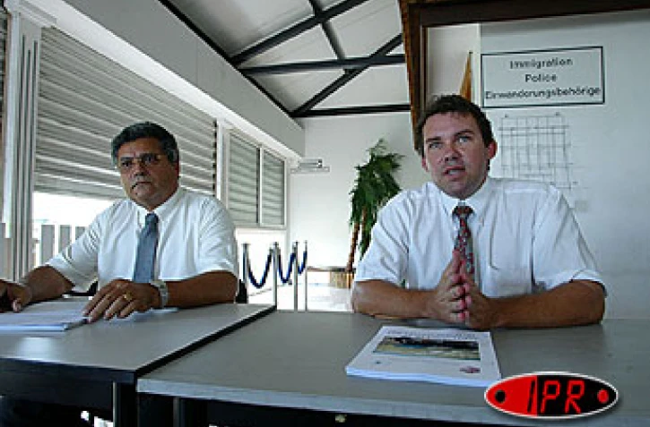 Conférence de presse de la chambre de commerce et d'industrie le mardi 25 mars 2003