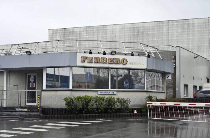 L'usine Ferrero d'Arlon en Belgique, le 8 avril 2022