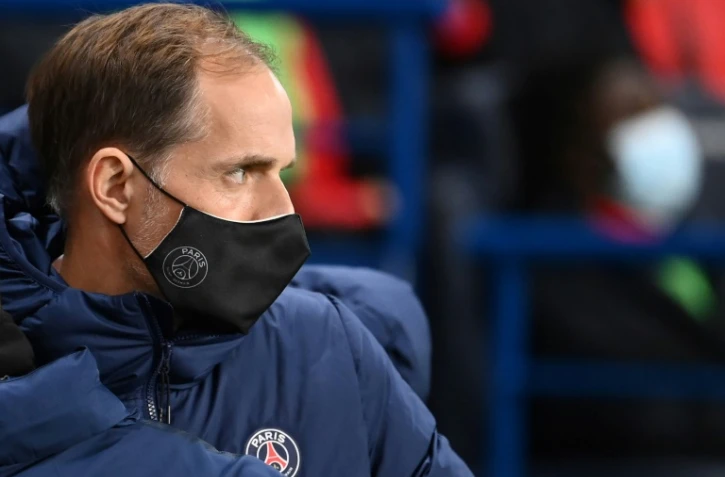 L'entraîneur allemand du PSG Thomas Tuchel avant le match de championnat contre Dijon, le 24 octobre 2020 au Parc des Princes 
