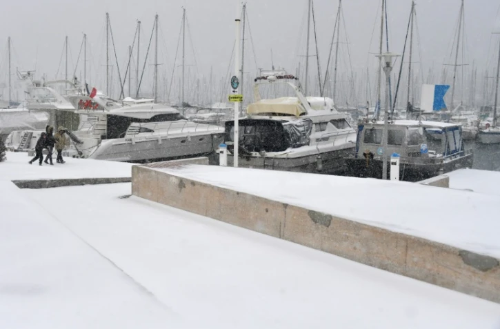 Le port de Palavas-les-Flots le 28 février 2018