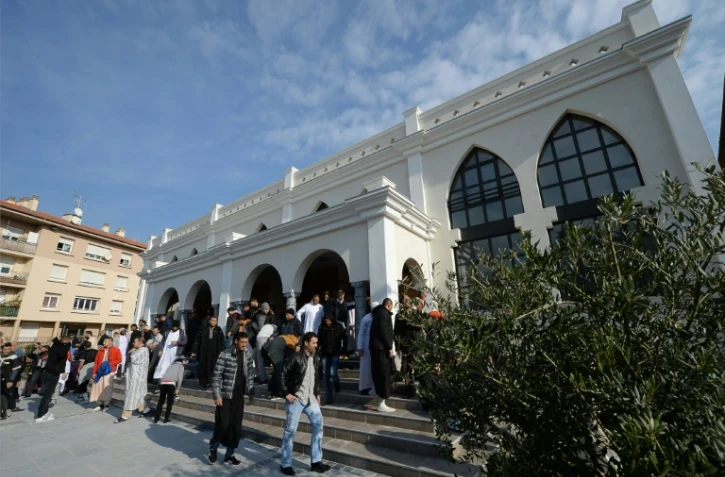 La mosquée de Fréjus dans le sud de la France, le 22 janvier 2016