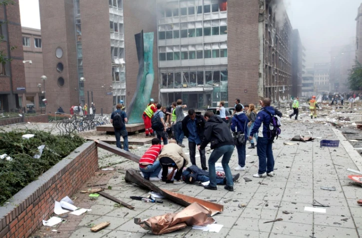 Explosion à Oslo, le 22 juillet 2011 en Norvège
