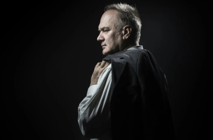 Hervé Le Tellier photographié en 2017 à Manosque