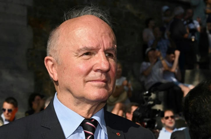 Le général Jean-Louis Georgelin, ancien chef d'état-major des armées choisi par Emmanuel Macron pour orchestrer la reconstruction de Notre-Dame, le 11 juillet 2023 à Paris