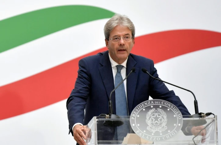 Le chef du gouvernement italien, Paolo Gentiloni, le 12 juillet 2017 à Trieste
