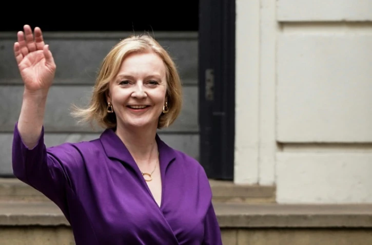 Liz Truss devenue la leader du parti conservateur britannique, à Londres, le 5 septembre 2022