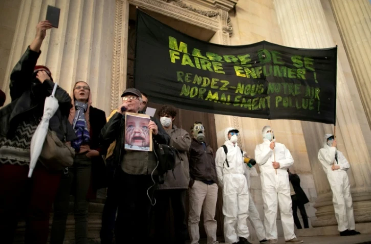 Manifestation à Rouen le 1er octobre 2019 pour demander la vérité sur les conséquences de l'incendie de l'usine Lubrizol