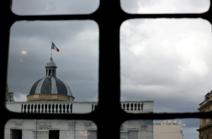 Une vue du dôme du Palais du Luxembourg, le siège du Sénat, à Paris, le 1er octobre 2020