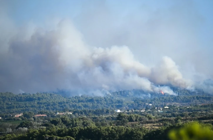 Incendie à Sigean, dans l'Aude, le 26 juillet 2025