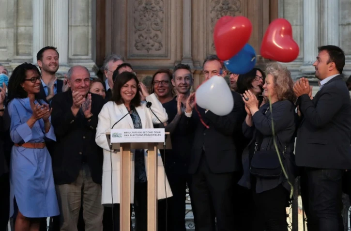 Anne Hidalgo le 28 juin 2020 Ă Paris