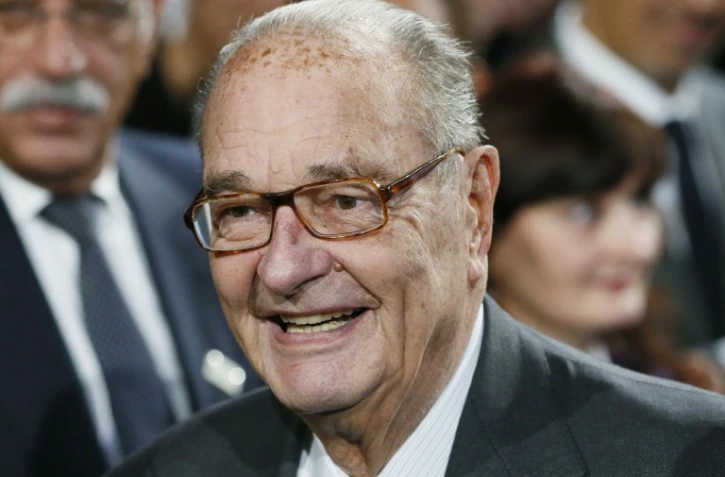 L'ancien président Jacques Chirac le 21 novembre 2014 au musée Quai Branly à Paris