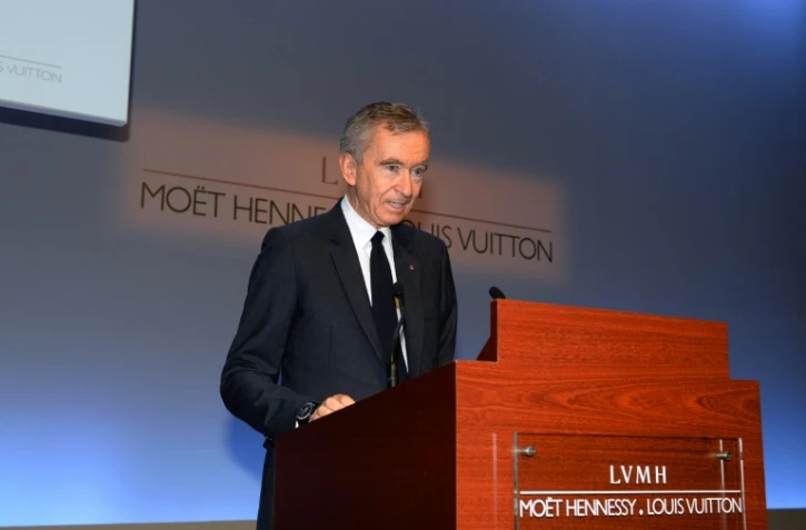 Bernard Arnault, PDG de LVMH, le 26 janvier 2017 à Paris