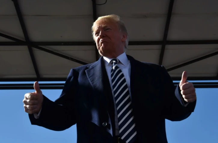 Le président américain Donald Trump à Elko (Nevada, sud-ouest des États-Unis) le 20 octobre 2018.