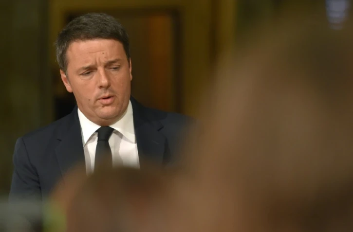Le chef du gouvernement italien, Matteo Renzi, le 5 décembre 2016 à Rome