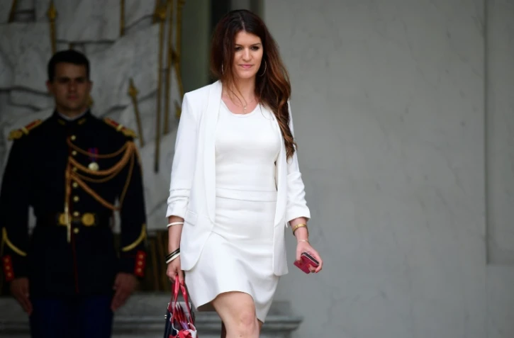 La secrétaire d'Etat à l'Egalité entre les femmes et les hommes, Marlène Schiappa, le 19 juillet 2017 à l'Elysée à Paris