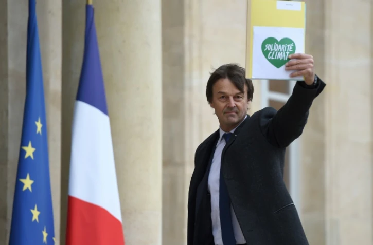 Nicolas-Hulot à son arrivée le 29 novembre 2015 à l'Elysée