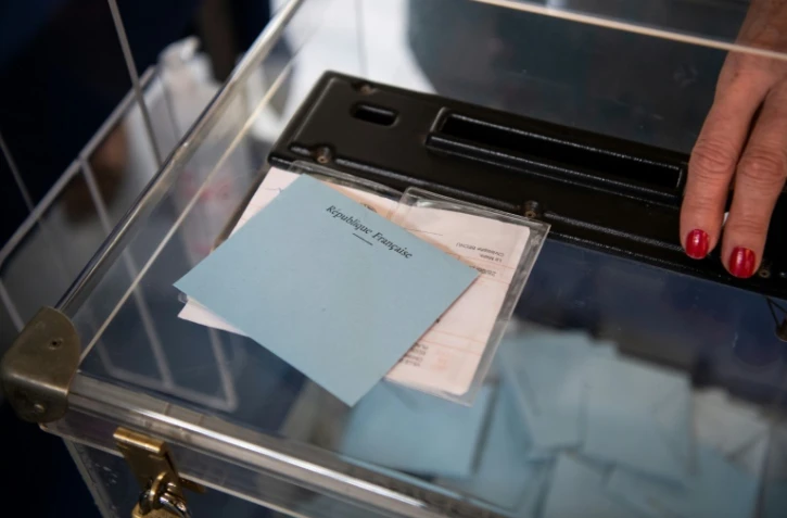 Un bureau de vote à Angers au 1er tour des régionales, le 20 juin 2021