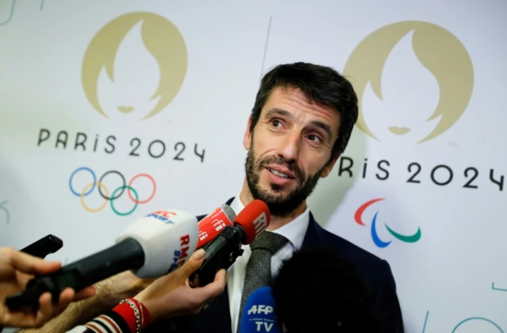 Le président du comité d'organisation de Paris-2024, Tony Estanguet, le 12 décembre 2019 à Paris