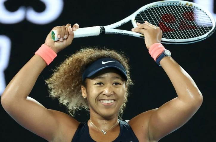 La Japonaise Naomi Osaka, victorieuse de l'Open d'Australie contre l'Américaine Jennifer Brady, le 20 février 2020 à Melbourne