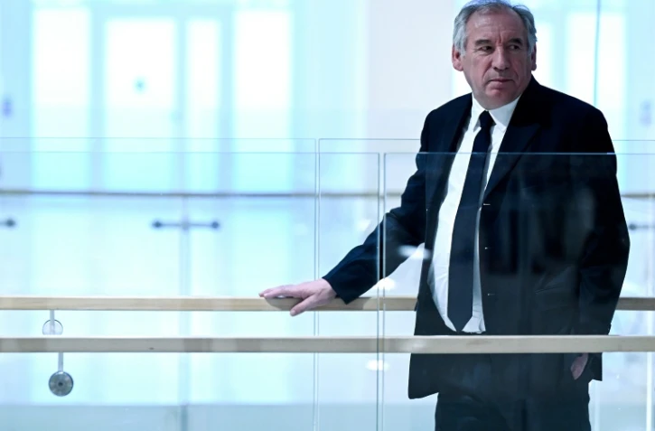 Le président du MoDem, François Bayrou, au Tribunal judiciaire des Batignolles, le 5 février 2024 à Paris