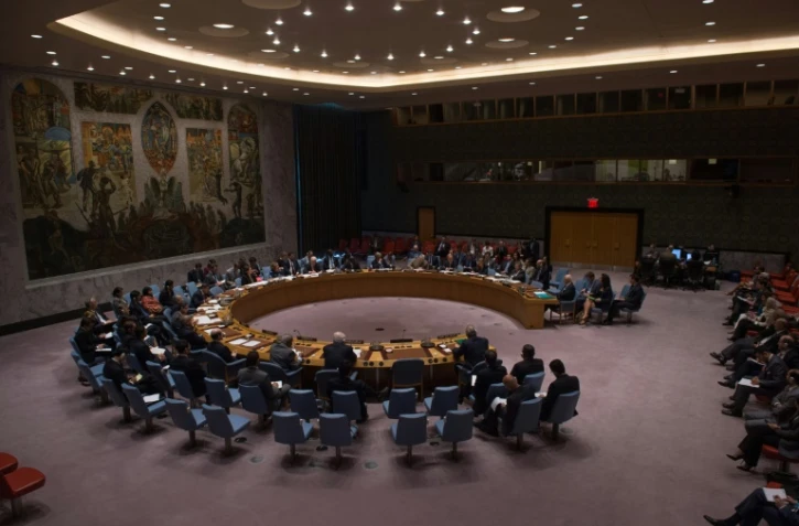 Le Conseil de sécurité de l'ONU, réuni à New York au siège des Nations Unies, le 25 septembre 2016.