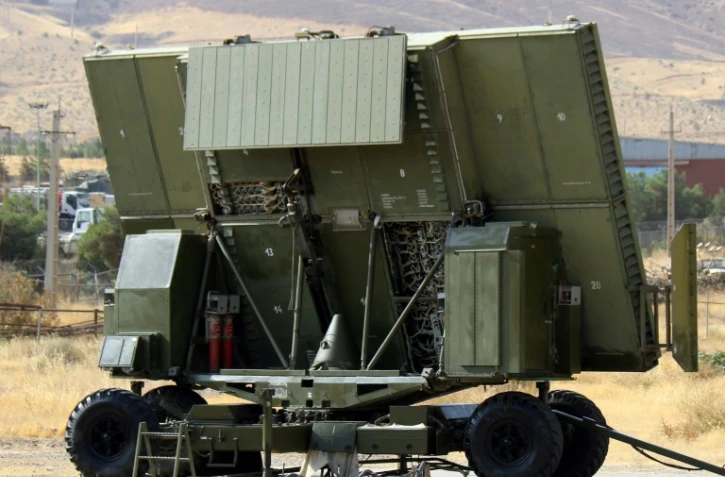 Photo fournie le 10 août 2019 par le bureau de l'armée iranienne montrant un nouveau système de défense anti-aérienne baptisé "Falagh" dans un endroit non précisé