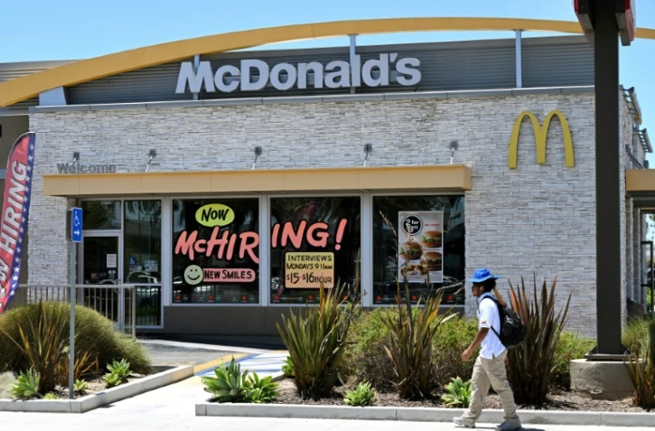 Un restaurant McDonald's à Garden Grove (Californie) le 8 juillet 2022