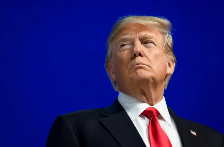 Donald Trump à Davos, en Suisse, le 26 janvier 2018