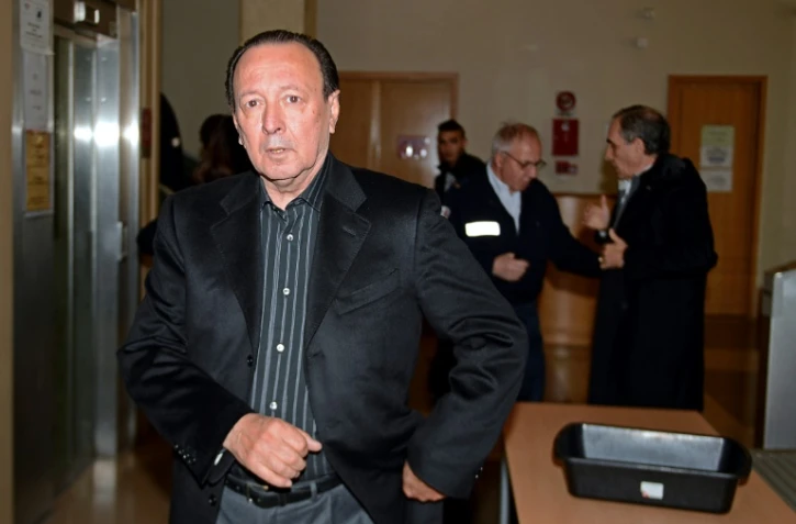 Marc Fratani alors collaborateur de Bernard Tapie à Marseille le 20 novembre 2012