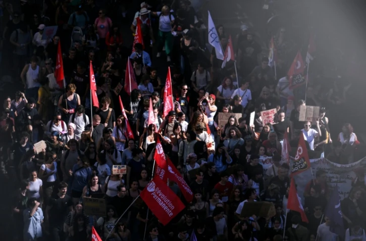 Manifestation lycéenne à Bordeaux, le 15 octobre 2026