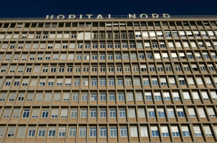 L'HĂ´pital Nord Ă Marseille, le 17 janvier 2018