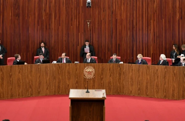 Le ribunal Supérieur Electoral (TSE) à Brasilia, le 8 juin 2017