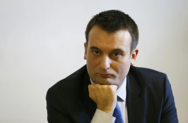 Florian Philippot, le 19 février 2016 à Taverny en région parisienne
