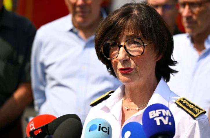 La préfète de Gironde et de Nouvelle-Aquitaine, Sophie Brocas, le 24 juillet 2026 à Lège-Cap-Ferret (Gironde)