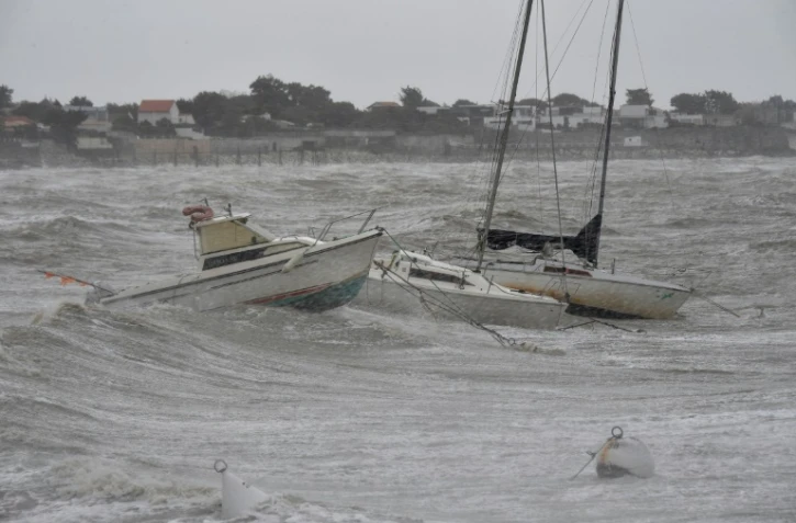 La tempête Miguel à Angoulins (Charente-Maritime) le 7 juin 2019