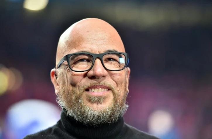 Le chanteur Pascal Obispo le 24 janvier 2017 à Villeneuve d'Ascq