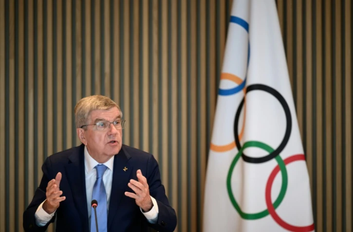 Thomas Bach à Lausanne le 28 mars 2023