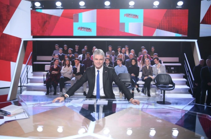 Laurent Wauquiez, le 25 janvier 2018 dans "L'Emission politique" sur France 2, à Saint-Cloud