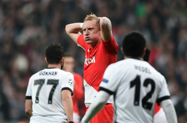 Le défenseur polonais de Monaco Kamil Glik lors du match contre Besiktas, le 1er novembre à Istanbul