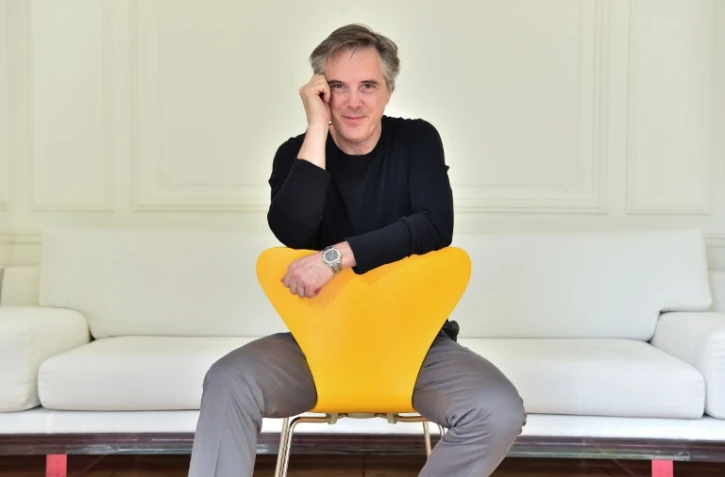 Le créateur Olivier Lapidus, le 28 juin 2017 à Paris