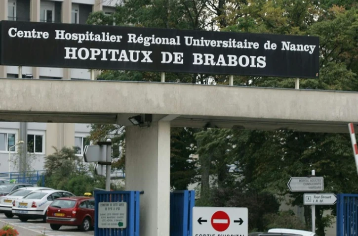 Le Centre Hospitalier Universitaire de Nancy-Brabois à Vandoeuvre, le 04 août 2004