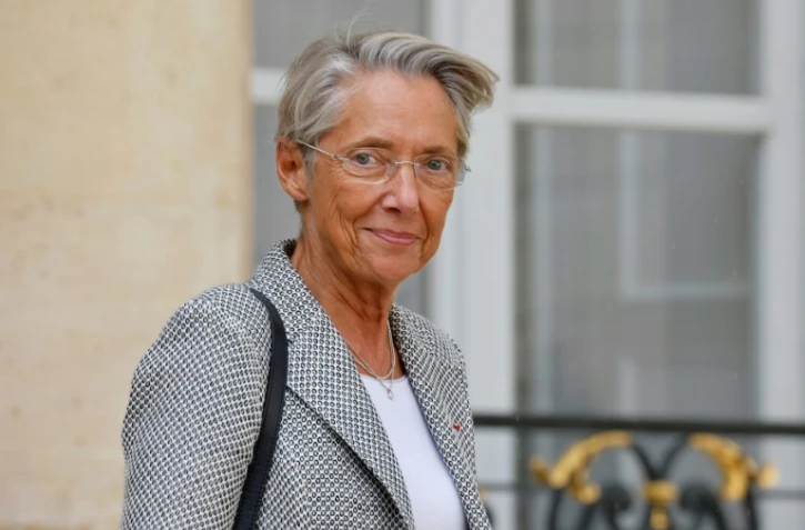 La ministre du Travail, Elisabeth Borne, quitte l'Elysée après un conseil des ministres, le 29 septembre 2021 à Paris