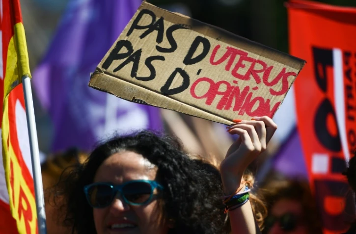 Manifestation à Paris pour défendre le droit à l'avortement, le 2 juillet 2022