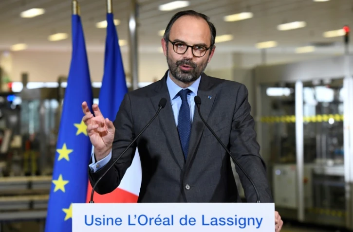 Edouard Philippe, le 16 février 2018, à Lassigny