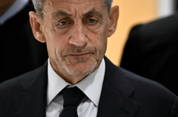L'ex-président français Nicolas Sarkozy le 25 septembre 2025 au tribunal de Paris